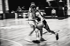 Basketball, Win2Day Superliga 2024/25, Grunddurchgang 10.Runde, BC Vienna, Fürstenfeld Panthers, Felix Leindecker (6)