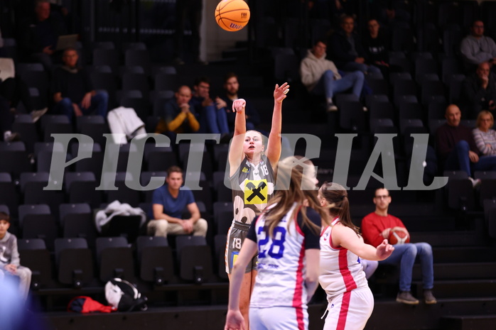 01.12.2024, Graz, Raiffeisen Sportpark, Basketball Damen Superliga 2024/25, Grunddurchgang, 8.Runde, UBSC-DBBC Graz - BK Raiffeisen Duchess ,  