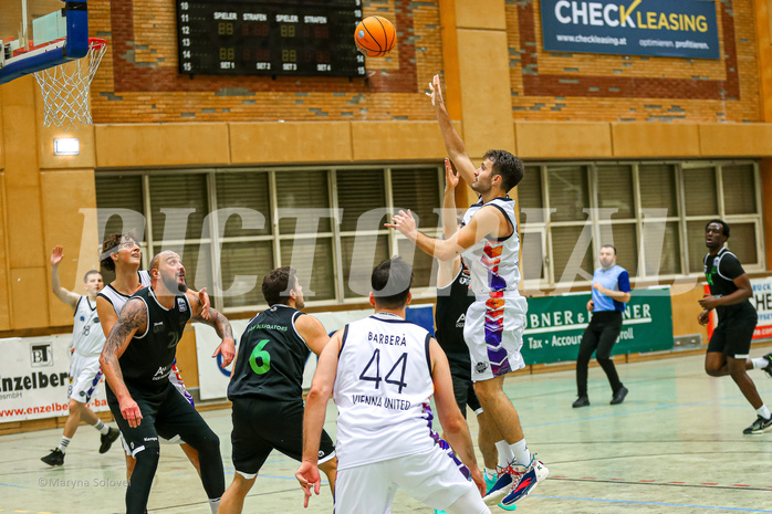 01.12.2024 Basketball Zweite Liga 2024/25, Grunddurchgang  10.Runde Vienna United vs. Union Deutsch Wagram Aligators
