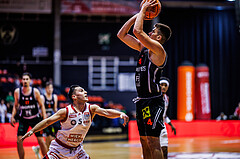 Basketball, Win2Day Superliga 2024/25, Grunddurchgang 10.Runde, BC Vienna, Fürstenfeld Panthers, Mustafa Hassan Zadeh (5), Armin Hrstic (4)