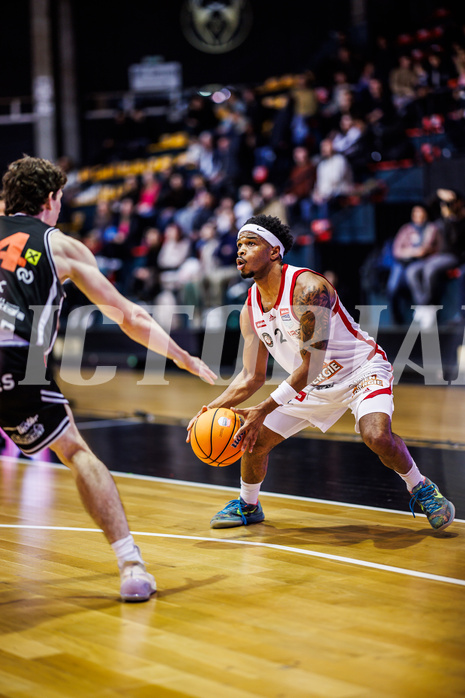 Basketball, Win2Day Superliga 2024/25, Grunddurchgang 10.Runde, BC Vienna, Fürstenfeld Panthers, Zac Owens (2)