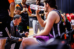 Basketball, Win2Day Superliga 2024/25, Grunddurchgang 10.Runde, BC Vienna, Fürstenfeld Panthers, Pit Stahl (Head Coach)