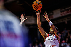Basketball, Win2Day Superliga 2024/25, Grunddurchgang 10.Runde, BC Vienna, Fürstenfeld Panthers, Zac Owens (2)