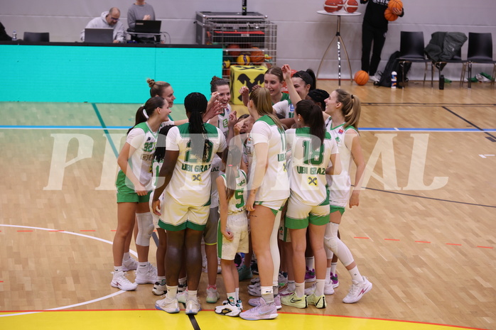 01.12.2024, Graz, Raiffeisen Sportpark, Basketball Damen Superliga 2024/25, Grunddurchgang, 8.Runde, UBI Holding Graz vs. Basket Flames