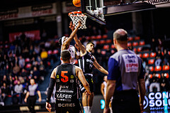 Basketball, Win2Day Superliga 2024/25, Grunddurchgang 10.Runde, BC Vienna, Fürstenfeld Panthers, Mirza Manjgo (5)