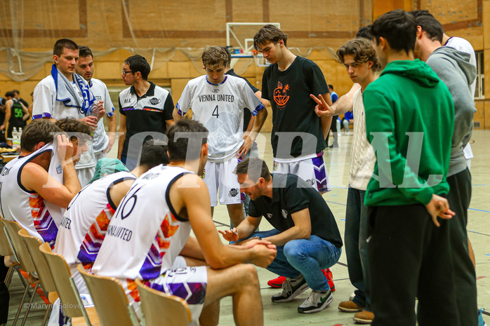 01.12.2024 Basketball Zweite Liga 2024/25, Grunddurchgang  10.Runde Vienna United vs. Union Deutsch Wagram Aligators
