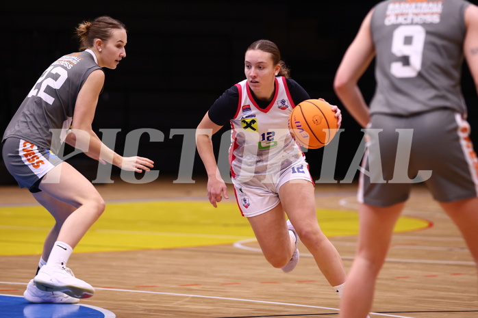 01.12.2024, Graz, Raiffeisen Sportpark, Basketball Damen Superliga 2024/25, Grunddurchgang, 8.Runde, UBSC-DBBC Graz - BK Raiffeisen Duchess ,  