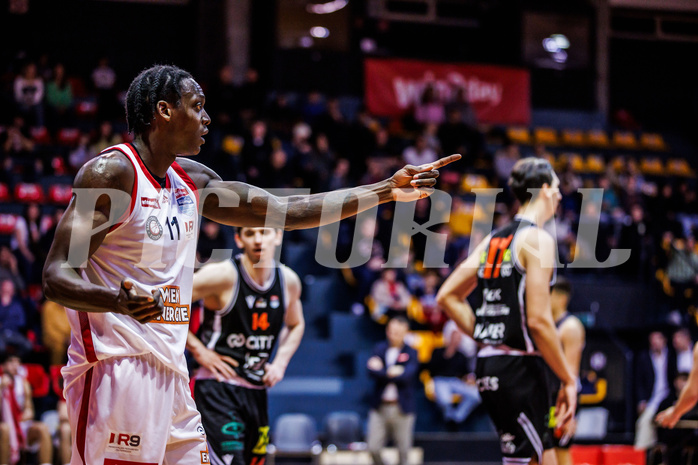 Basketball, Win2Day Superliga 2024/25, Grunddurchgang 10.Runde, BC Vienna, Fürstenfeld Panthers, Julio Calver de Assis Afonso (11)