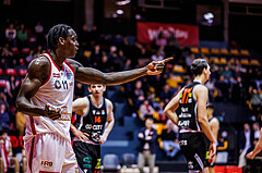 Basketball, Win2Day Superliga 2024/25, Grunddurchgang 10.Runde, BC Vienna, Fürstenfeld Panthers, Julio Calver de Assis Afonso (11)