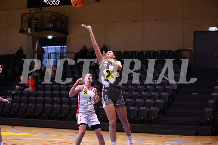 01.12.2024, Graz, Raiffeisen Sportpark, Basketball Damen Superliga 2024/25, Grunddurchgang, 8.Runde, UBSC-DBBC Graz - BK Raiffeisen Duchess ,  