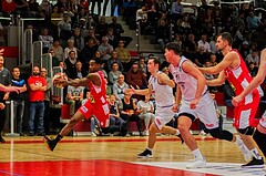 Basketball BSL 2019/20, Grunddurchgang 2.Runde Vienna D.C. Timberwolves vs. BC Raiffeisen Flyers Wels

