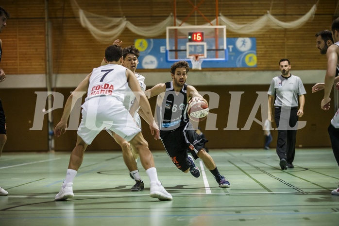 Basketball, Basketball Zweite Liga, Grunddurchgang 3.Runde, COLDA MARIS BBC Nord Dragonz, Mattersburg Rocks, Jan NICOLI (6)