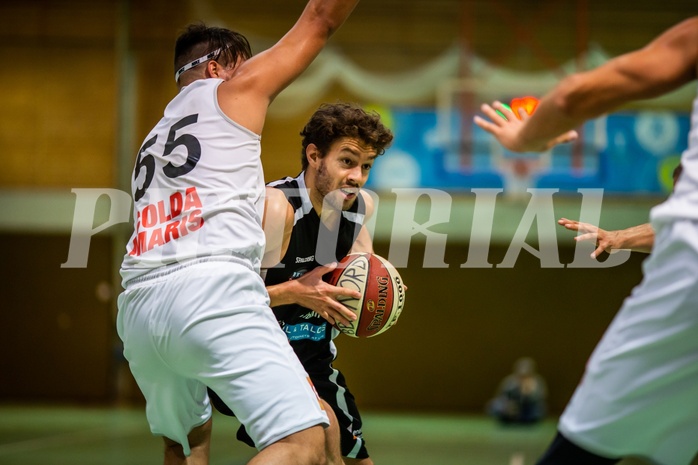 Basketball, Basketball Zweite Liga, Grunddurchgang 3.Runde, COLDA MARIS BBC Nord Dragonz, Mattersburg Rocks, Jan NICOLI (6)