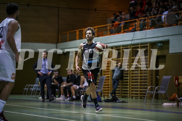 Basketball, Basketball Zweite Liga, Grunddurchgang 3.Runde, COLDA MARIS BBC Nord Dragonz, Mattersburg Rocks, Jan NICOLI (6)