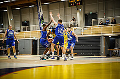 Basketball, bet-at-home Basketball Superliga 2019/20, Viertelfinale 4. Spiel, SKN St. Pölten Basketball, Oberwart Gunners, Chris Fergusson (20)