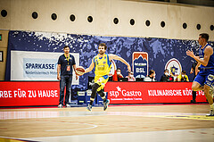 Basketball, bet-at-home Basketball Superliga 2019/20, Viertelfinale 4. Spiel, SKN St. Pölten Basketball, Oberwart Gunners, Lukas Böck (13)