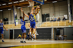 Basketball, bet-at-home Basketball Superliga 2019/20, Viertelfinale 4. Spiel, SKN St. Pölten Basketball, Oberwart Gunners, Chris Fergusson (20)