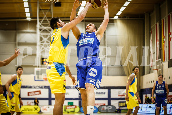 Basketball, bet-at-home Basketball Superliga 2019/20, Viertelfinale 4. Spiel, SKN St. Pölten Basketball, Oberwart Gunners, Renato Poljak (16)