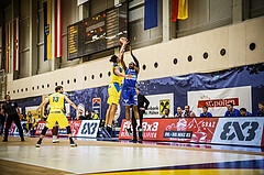 Basketball, bet-at-home Basketball Superliga 2019/20, Viertelfinale 4. Spiel, SKN St. Pölten Basketball, Oberwart Gunners, Nigel Pruitt (11)