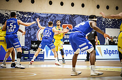 Basketball, bet-at-home Basketball Superliga 2019/20, Viertelfinale 4. Spiel, SKN St. Pölten Basketball, Oberwart Gunners, Lukas Böck (13)