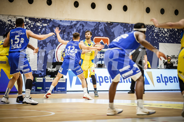 Basketball, bet-at-home Basketball Superliga 2019/20, Viertelfinale 4. Spiel, SKN St. Pölten Basketball, Oberwart Gunners, Lukas Böck (13)