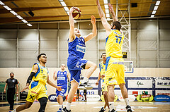 Basketball, bet-at-home Basketball Superliga 2019/20, Viertelfinale 4. Spiel, SKN St. Pölten Basketball, Oberwart Gunners, Sebastian Käferle (7)