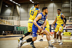 Basketball, bet-at-home Basketball Superliga 2019/20, Viertelfinale 4. Spiel, SKN St. Pölten Basketball, Oberwart Gunners, Ignas Fiodorovas (5)