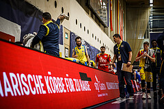 Basketball, bet-at-home Basketball Superliga 2019/20, Viertelfinale 4. Spiel, SKN St. Pölten Basketball, Oberwart Gunners, Andreas Worenz (Head Coach)