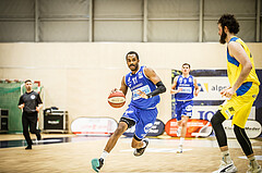 Basketball, bet-at-home Basketball Superliga 2019/20, Viertelfinale 4. Spiel, SKN St. Pölten Basketball, Oberwart Gunners, Nigel Pruitt (11)