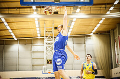 Basketball, bet-at-home Basketball Superliga 2019/20, Viertelfinale 4. Spiel, SKN St. Pölten Basketball, Oberwart Gunners, Renato Poljak (16)