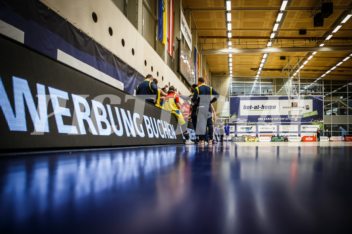 Basketball, bet-at-home Basketball Superliga 2019/20, Viertelfinale 4. Spiel, SKN St. Pölten Basketball, Oberwart Gunners, Andreas Worenz (Head Coach)