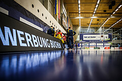 Basketball, bet-at-home Basketball Superliga 2019/20, Viertelfinale 4. Spiel, SKN St. Pölten Basketball, Oberwart Gunners, Andreas Worenz (Head Coach)