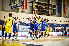 Basketball, bet-at-home Basketball Superliga 2019/20, Viertelfinale 4. Spiel, SKN St. Pölten Basketball, Oberwart Gunners, Chris Fergusson (20)