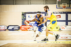 Basketball, bet-at-home Basketball Superliga 2019/20, Viertelfinale 4. Spiel, SKN St. Pölten Basketball, Oberwart Gunners, Quincy Diggs (13)