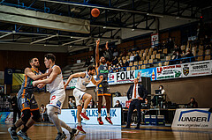 Basketball, bet-at-home Basketball Superliga 2021/22, Grunddurchgang Runde 16, Oberwart Gunners, Klosterneuburg Dukes, James Murray-Boyles (30)