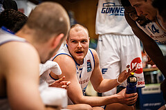 Basketball, bet-at-home Basketball Superliga 2021/22, Grunddurchgang Runde 16, Oberwart Gunners, Klosterneuburg Dukes, Sebastian Käferle (7)