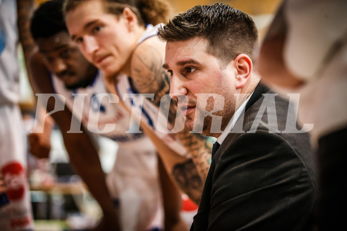 Basketball, bet-at-home Basketball Superliga 2021/22, Grunddurchgang Runde 16, Oberwart Gunners, Klosterneuburg Dukes, Horst Leitner (Coach)