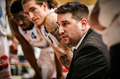 Basketball, bet-at-home Basketball Superliga 2021/22, Grunddurchgang Runde 16, Oberwart Gunners, Klosterneuburg Dukes, Horst Leitner (Coach)