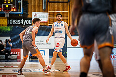 Basketball, bet-at-home Basketball Superliga 2021/22, Grunddurchgang Runde 16, Oberwart Gunners, Klosterneuburg Dukes, Ioannis Chatzinikolas (11)