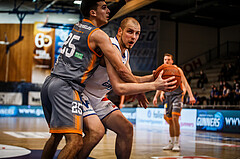 Basketball, bet-at-home Basketball Superliga 2021/22, Grunddurchgang Runde 16, Oberwart Gunners, Klosterneuburg Dukes, Renato Poljak (16)