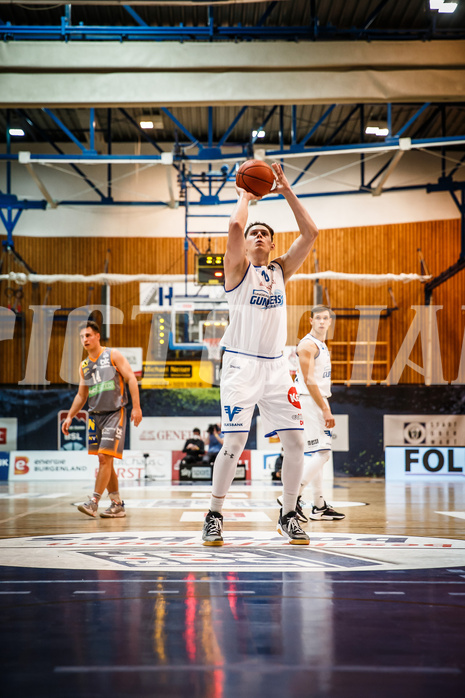 Basketball, bet-at-home Basketball Superliga 2021/22, Grunddurchgang Runde 16, Oberwart Gunners, Klosterneuburg Dukes, Tyler Creammer (10)