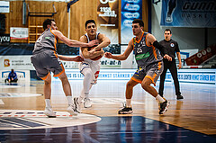 Basketball, bet-at-home Basketball Superliga 2021/22, Grunddurchgang Runde 16, Oberwart Gunners, Klosterneuburg Dukes, Magdy Abou-Ahmed (6)