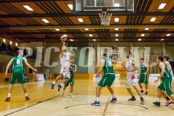 Basketball, 2.Bundesliga, Grunddurchgang 11.Runde, Mattersburg Rocks, KOS Celovec, Sebastian GMEINER (12)