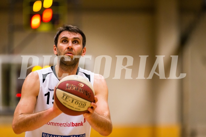 Basketball, 2.Bundesliga, Grunddurchgang 11.Runde, Mattersburg Rocks, KOS Celovec, Ramiz Suljanovic (15)