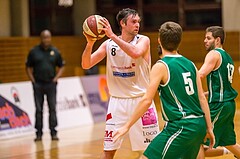Basketball, 2.Bundesliga, Grunddurchgang 11.Runde, Mattersburg Rocks, KOS Celovec, Wolfgang TRAEGER (8)