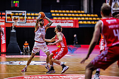 Basketball, Win2Day Superliga 2024/25, Grunddurchgang 13.Runde, BC Vienna, Traiskirchen Lions, Ivan Siriscevic (17)