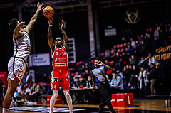 Basketball, Win2Day Superliga 2024/25, Grunddurchgang 13.Runde, BC Vienna, Traiskirchen Lions, Cedric Russell (0)