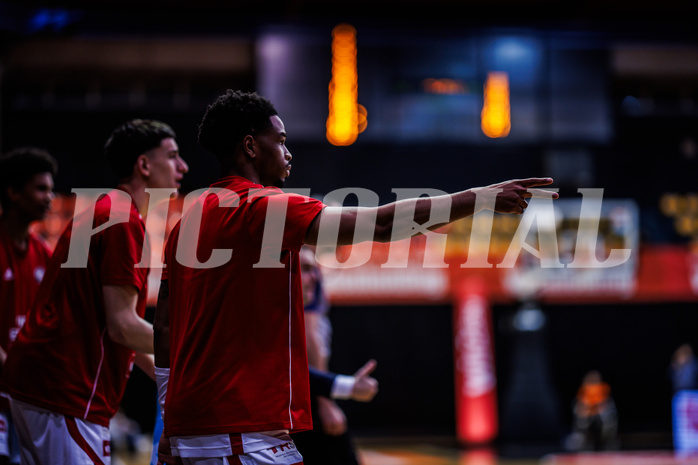 Basketball, Win2Day Superliga 2024/25, Grunddurchgang 13.Runde, BC Vienna, Traiskirchen Lions, Zac Owens (2)