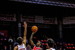 Basketball, Win2Day Superliga 2024/25, Grunddurchgang 13.Runde, BC Vienna, Traiskirchen Lions, Cedric Russell (0)