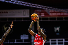 Basketball, Win2Day Superliga 2024/25, Grunddurchgang 13.Runde, BC Vienna, Traiskirchen Lions, Cedric Russell (0)